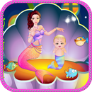 Newborn mermaid birth baby APK