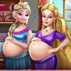 Elsa & Ellie Pregnant BFFs آئیکن