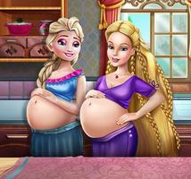 Elsa & Ellie Pregnant BFFs poster