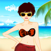 Andman Beach Dressup Girl Game icon