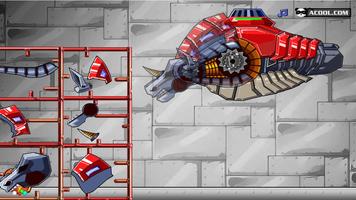 Toy Robot War：Robot Fire Rhino captura de pantalla 3
