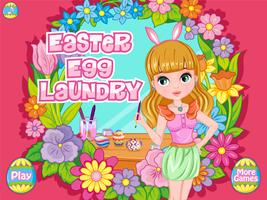 Baby Easter Egg Laundry 海報