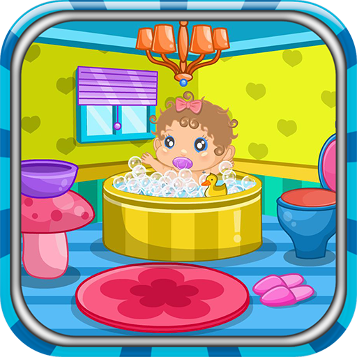 Newborn shower decoration game