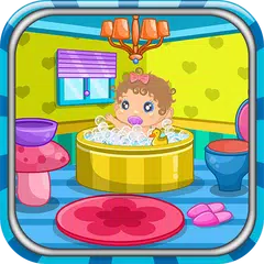 Newborn shower decoration game APK download