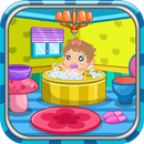 Newborn shower decoration game APK