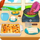 Beef taco lasagna cooking game aplikacja