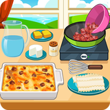 Beef taco lasagna cooking game