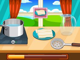 Beef taco lasagna cooking game capture d'écran 1