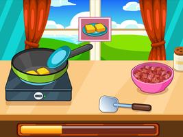 Beef taco lasagna cooking game capture d'écran 2