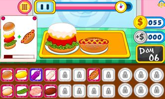 Loja comida rápida hambúrguer imagem de tela 1