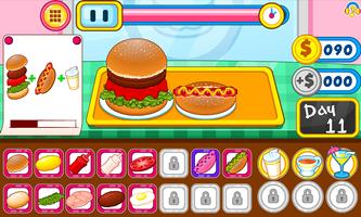 Loja comida rápida hambúrguer imagem de tela 3