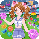 Cheerleader dress up game APK