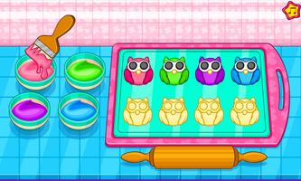 Cook owl cookies for kids تصوير الشاشة 3