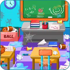 Скачать Classroom clean up at school APK