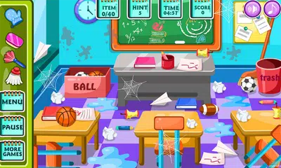 Скачать Classroom clean up at school APK