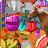 Clean up horse farm simgesi