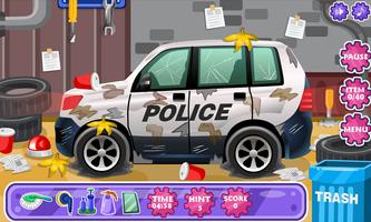 Clean up police car تصوير الشاشة 1