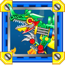 dinosaurus   Robot Pejuang APK