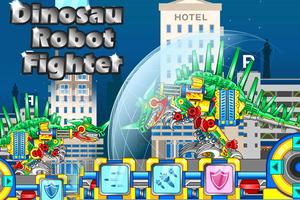 Dinosaur Robot Fighter Affiche