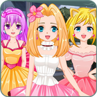Jogo de vestir avatar ícone