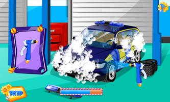 Emergency car wash الملصق