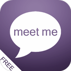 MeetMe Conversa Livre Guia Con ícone