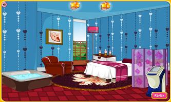 Girly room decoration game syot layar 1