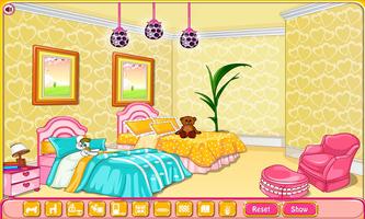 Girly room decoration game syot layar 2