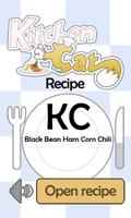 KC Black Bean Ham Corn Chili الملصق