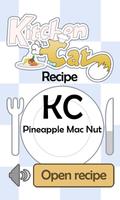 KC Pineapple Mac Nut الملصق