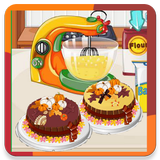Make cake chocolate Game-icoon