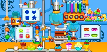 Ice cream and candy factory