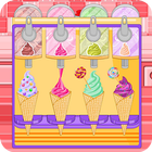 Ice cream cone cupcakes candy icon