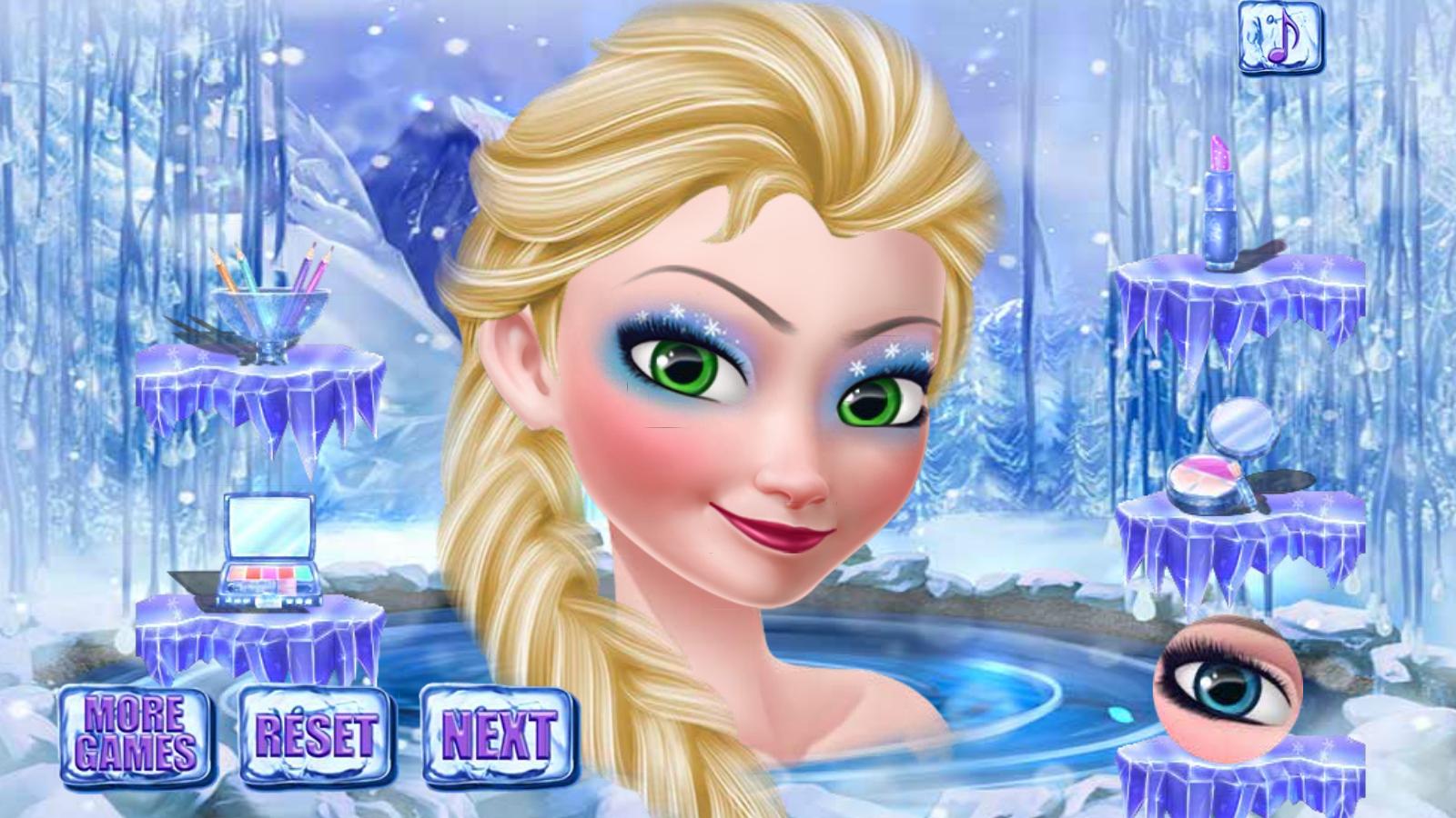 Ice Queen Makeup Salon تصوير الشاشة 2.