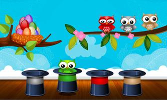 Baby Learning Colors With Owls And Eggs-Kids Apps captura de pantalla 3