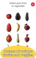 Fruits Dessiner: légumes capture d'écran 2