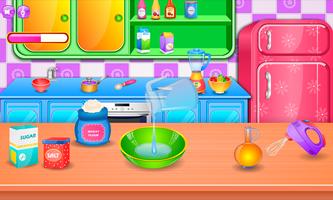 Learn with a cooking game โปสเตอร์