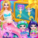 Mermaid Born Baby Twins APK