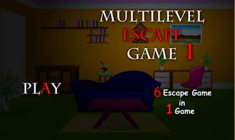 Multilevel Escape Game 1 اسکرین شاٹ 3