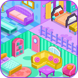 New home decoration game أيقونة