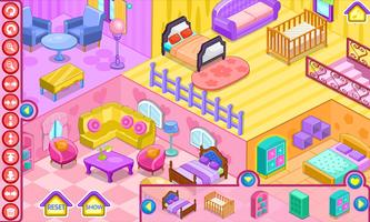 برنامه‌نما New home decoration game عکس از صفحه