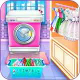 Olivia's washing laundry game 아이콘