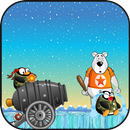 Angry Penguins Adventure Trò chơi tấn công chiến APK