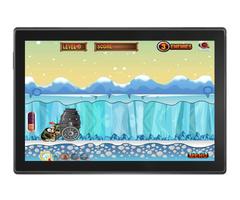 Angry Penguins Adventure - War attack games اسکرین شاٹ 3