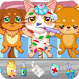 Pet hospital doctor ikon