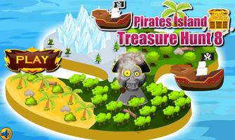 Pirates Island Treasure Hunt 8 پوسٹر