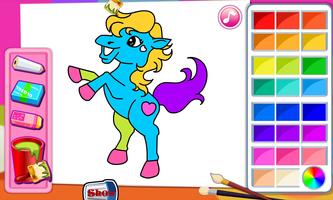 1 Schermata Pony coloring game