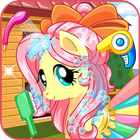 Pony makeover hair salon icon