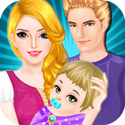 Princess Newborn baby আইকন
