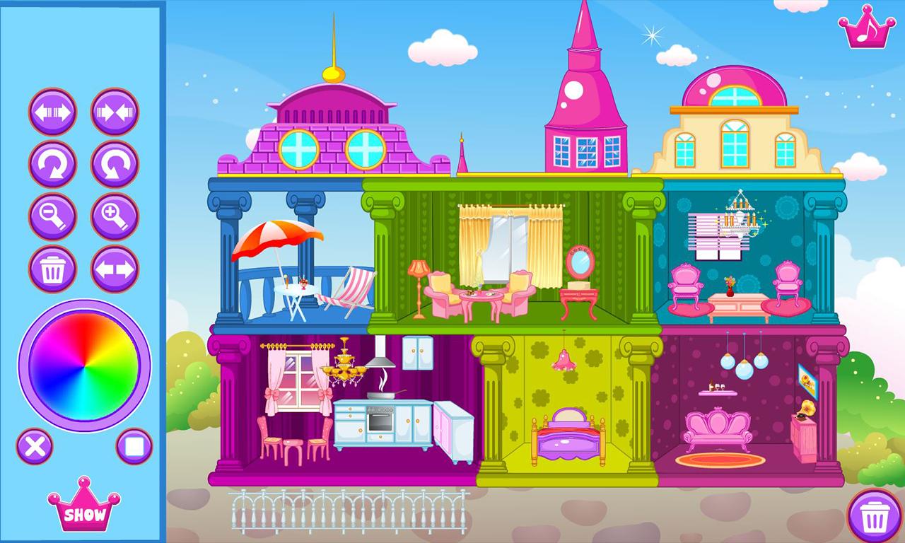 Игра розовая и синий на двоих. Дом для принцессы. Кукольный дом «принцесса». Игра розовый дом принцесс. Princess дом для кукол.
